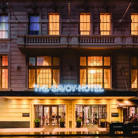 The Savoy Hotel On Little Collins Мельбурн Екстер'єр фото